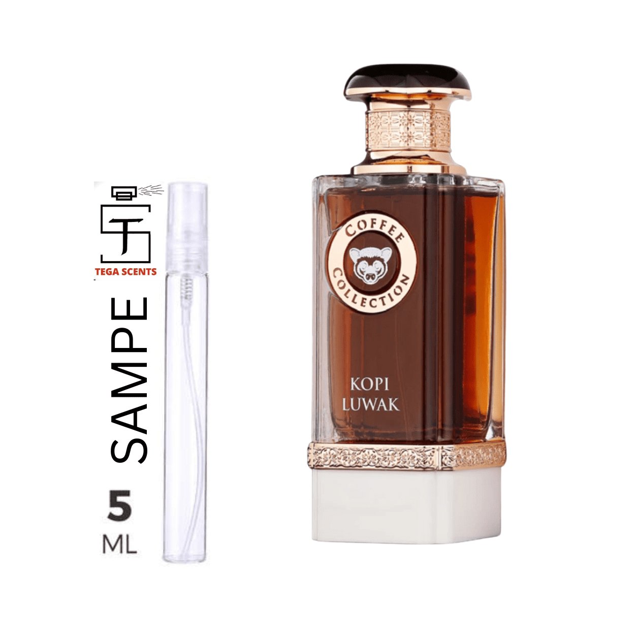 Kopi Luwak (Coffee Collection) 5ml EDP by Fragrance World - Tega Scents